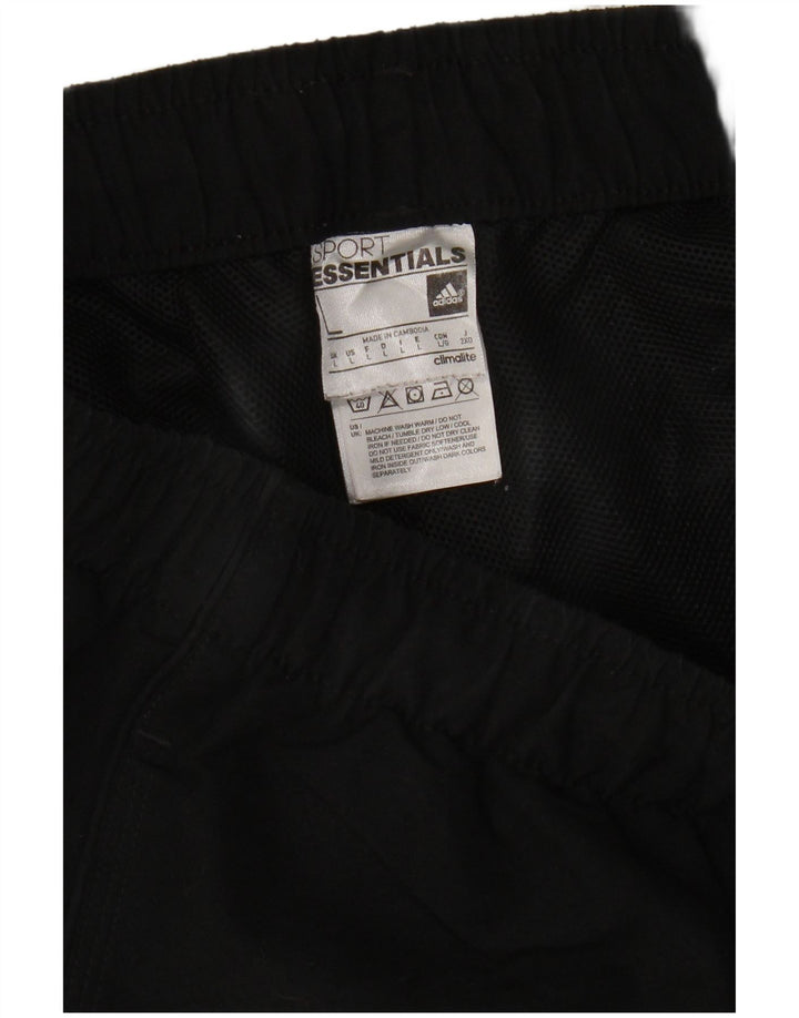 Adidas Herre Climalite Sportshorts Stor sort polyester