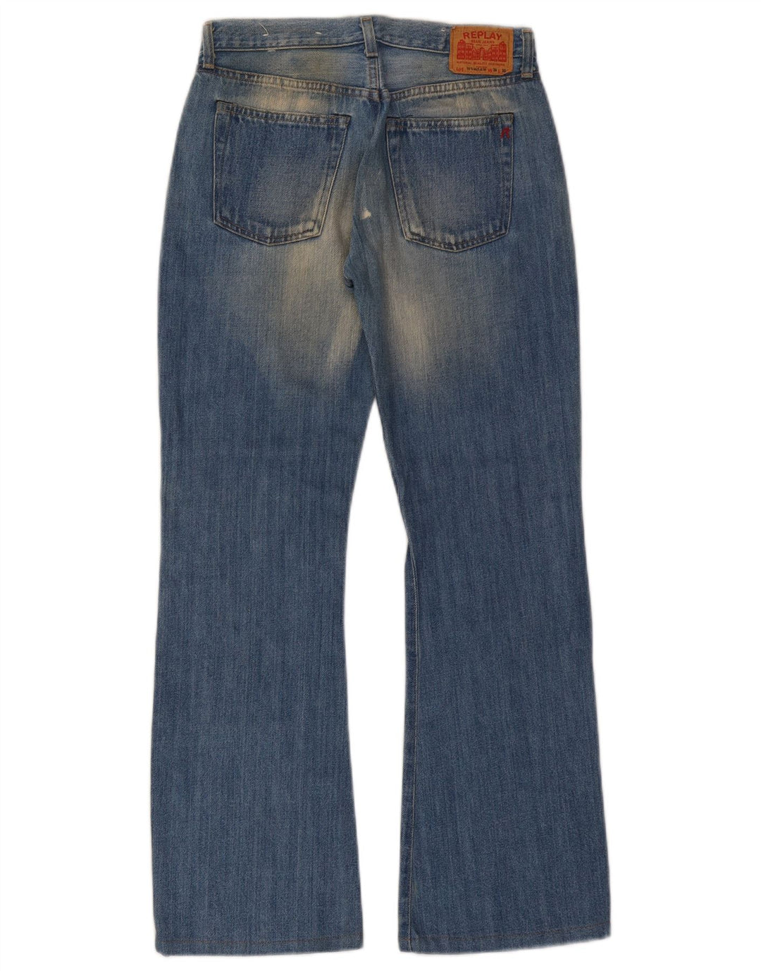 Replay Dame Bootcut Jeans W26 L30 Blå