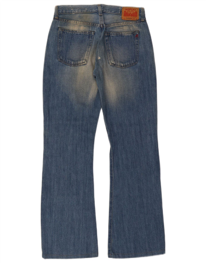 Replay Dame Bootcut Jeans W26 L30 Blå