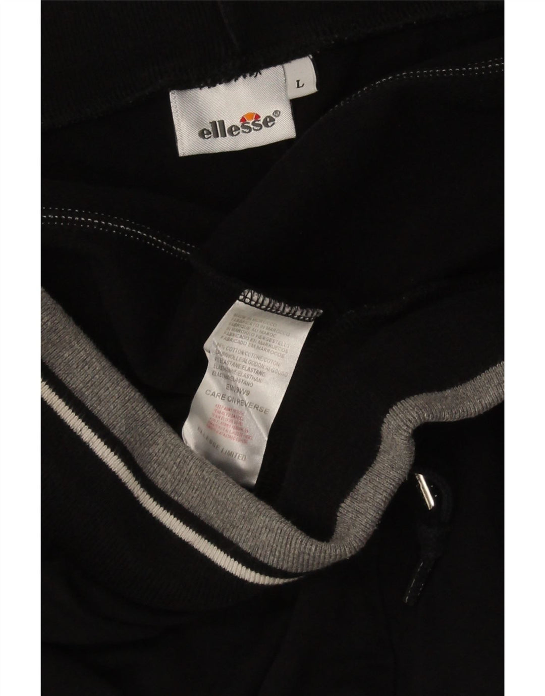 Ellesse Herre Sportshorts Stor Sort Bomuld