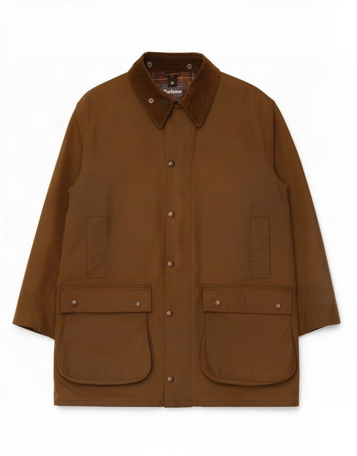 Barbour Herre vokset bomuldsjakke UK 46 XL Brun