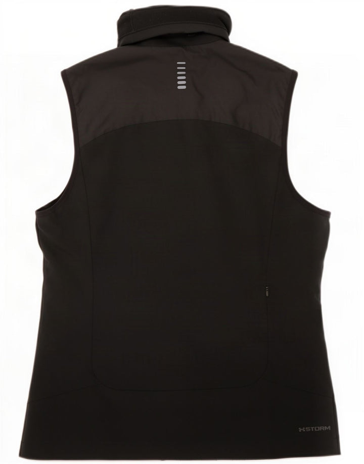 Under Armour Dame Cold Gear Vest Top UK 14 Medium Sort Polyester