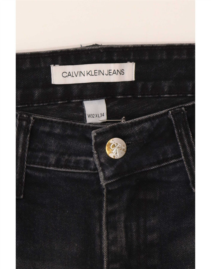 Calvin Klein Straight Jeans til mænd W32 L26 Marineblå