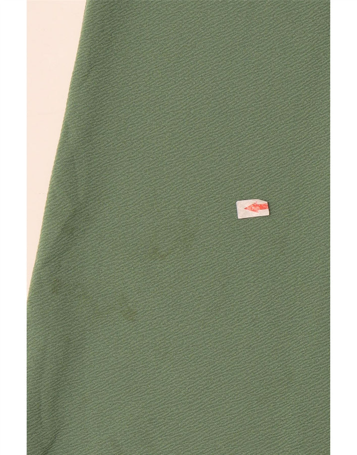 Zara Dame 3/4 ærmer Oversized Shift Dress UK 10 Small Green