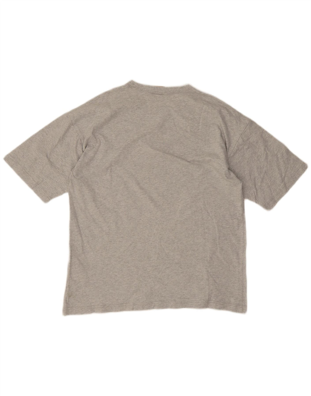 Champion Herre Grafisk T-Shirt Top Stor Grå Bomuld