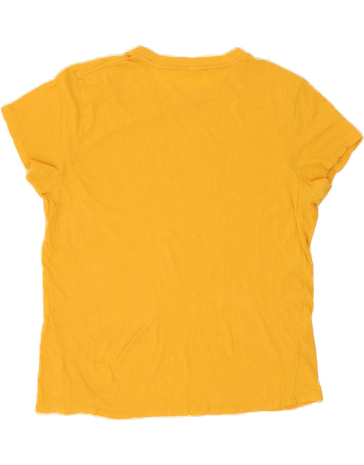 HURLEY Boys Graphic T-Shirt Top 10-11 Years Medium Yellow Cotton Vintage Hurley and Second-Hand Hurley from Messina Hembry 