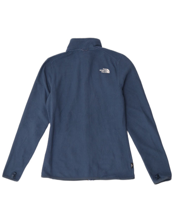 The North Face Dame Liner Fleece Jakke UK 14 Medium Blue Polyester