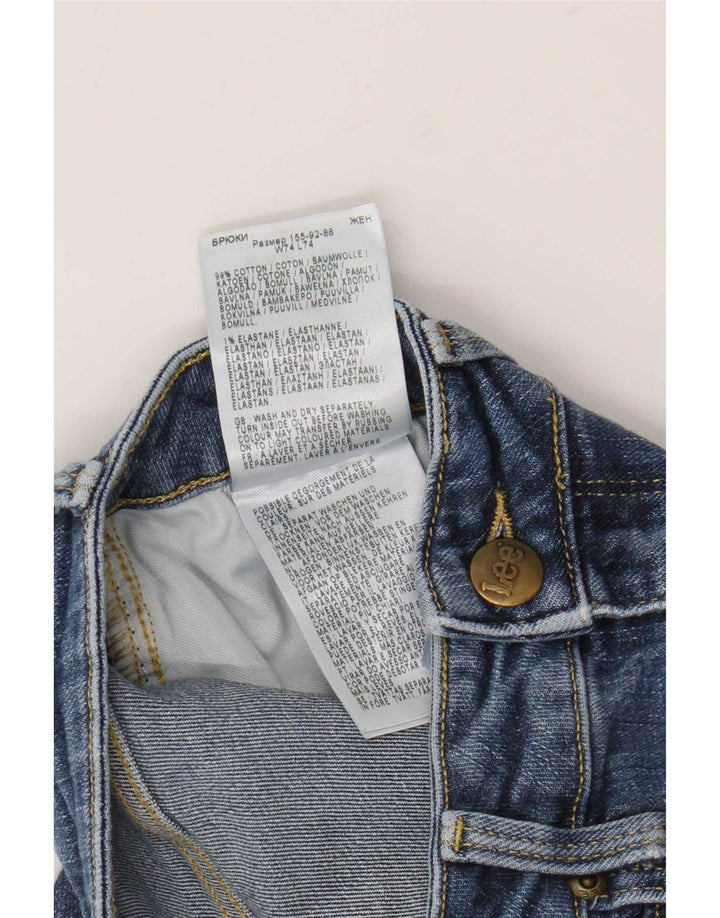 Lee Dame Breese Flared Jeans W29 L29 Blå Bomuld