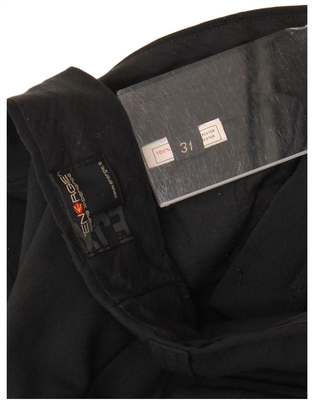 Energie Dame Bootcut Chino Bukser W31 L34 Sort Polyester