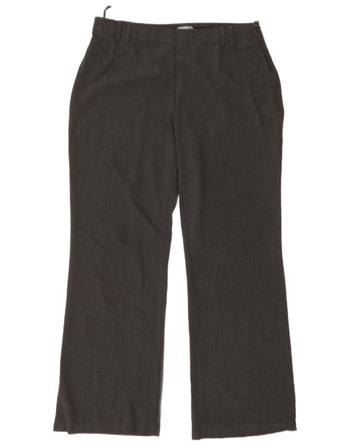 Marks & Spencer Dame Bootcut Casual Bukser UK 16 Large W34 L30 Grå