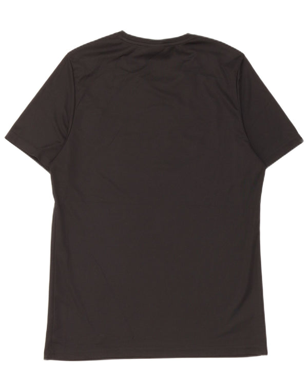 Reebok Herre grafisk T-shirt Top Medium Sort Polyester