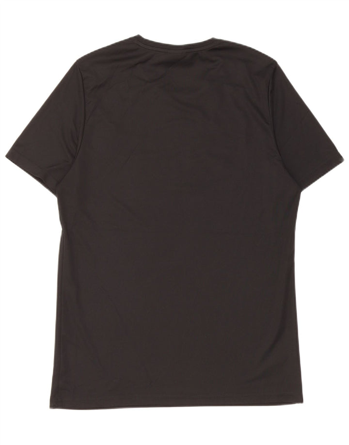 Reebok Herre grafisk T-shirt Top Medium Sort Polyester
