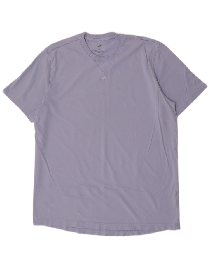 Adidas Herre T-Shirt Top Stor Lilla Bomuld