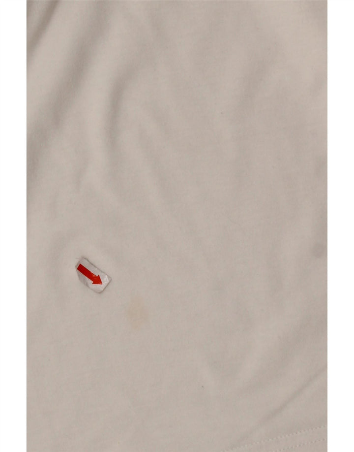 ARMANI JUNIOR drenge grafisk t-shirt top 11-12 år hvid bomuld