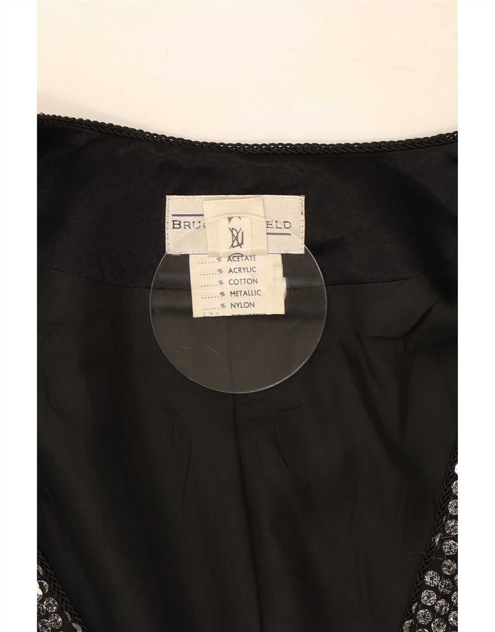 Bruce oldfield Dame Blazer Jacket UK 12 Medium Sølv