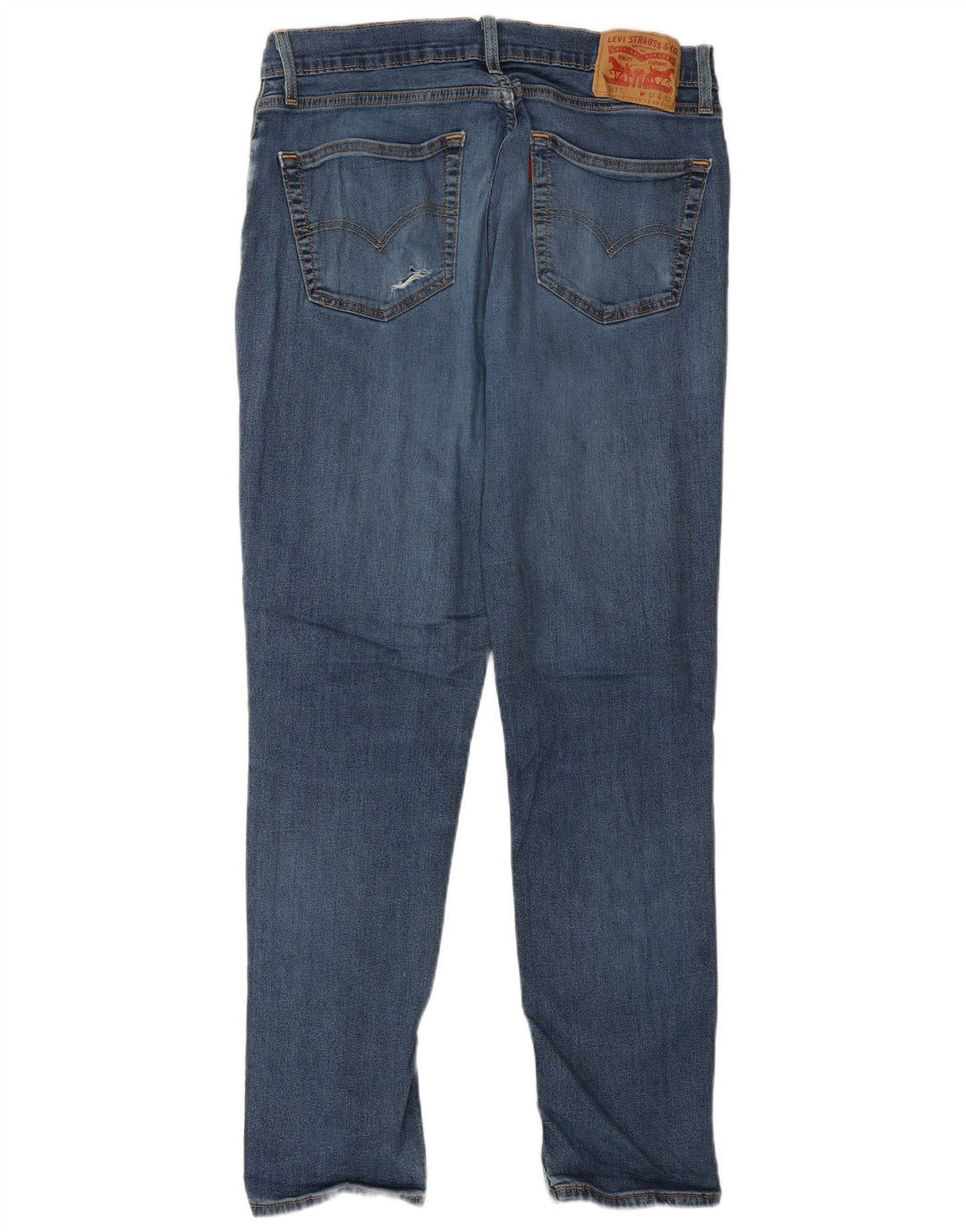 LEVI'S Herre 511 Slim Jeans W33 L32 Blå Bomuld