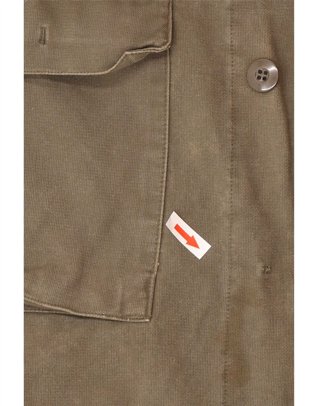 Vintage Herre Military Jacket UK 40 Large Khaki