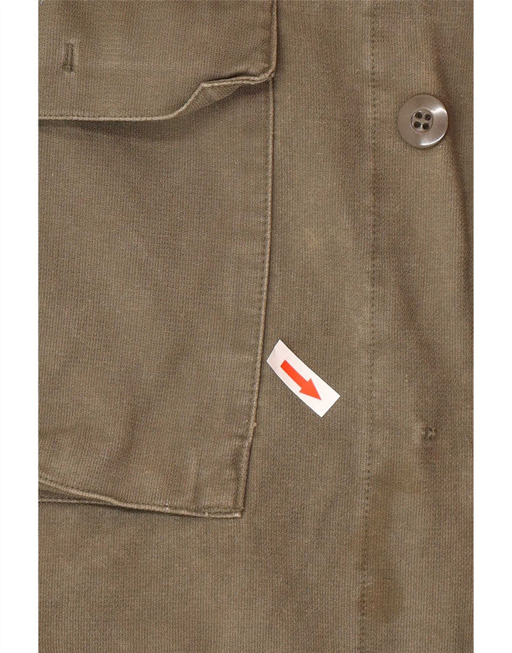 Vintage Herre Military Jacket UK 40 Large Khaki