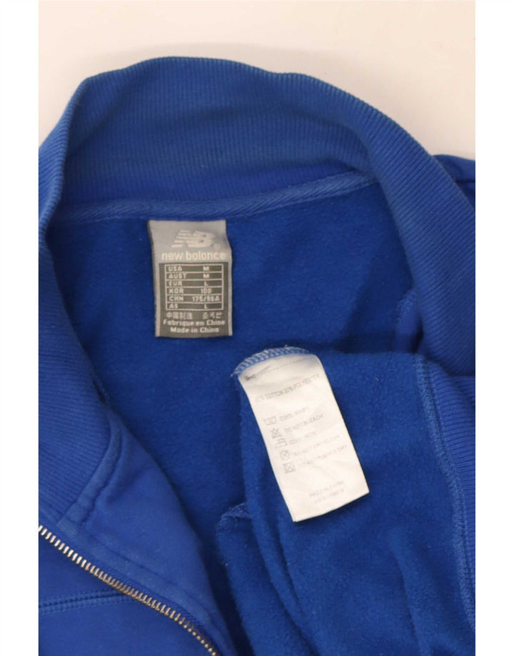 New Balance Herre træningsdragt Topjakke Medium Blue Bomuld