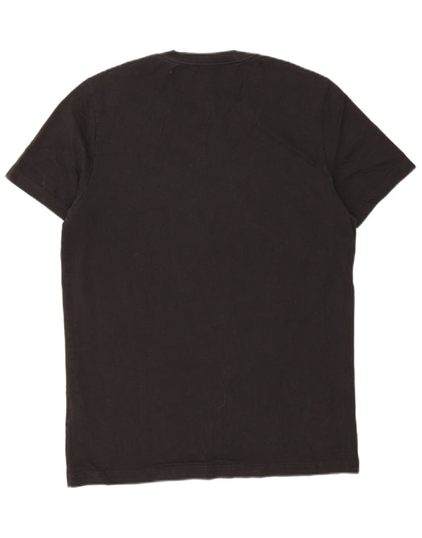 Dondup Herre T-Shirt Top Medium Sort Bomuld