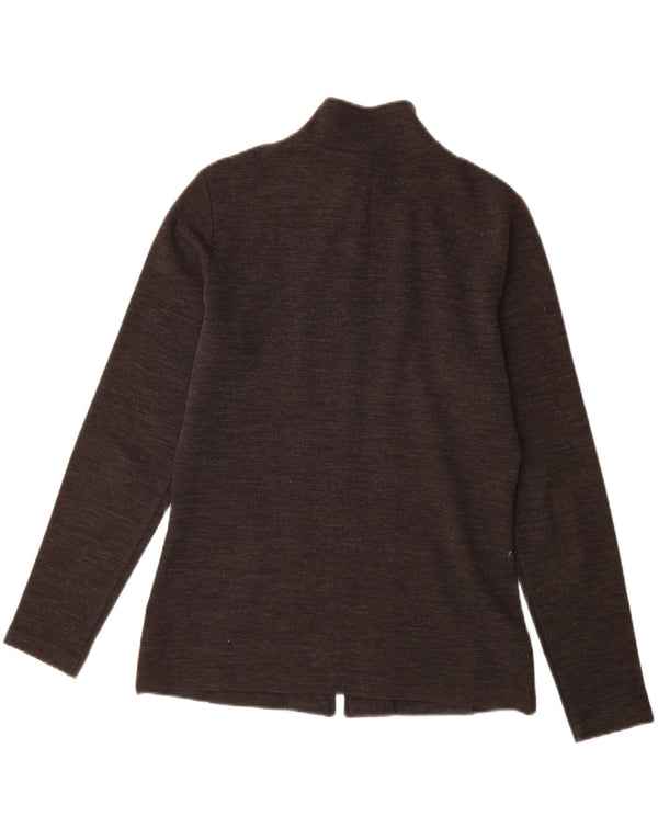 CALVIN KLEIN Dame cardigan sweater UK 18 XL Grå Akryl