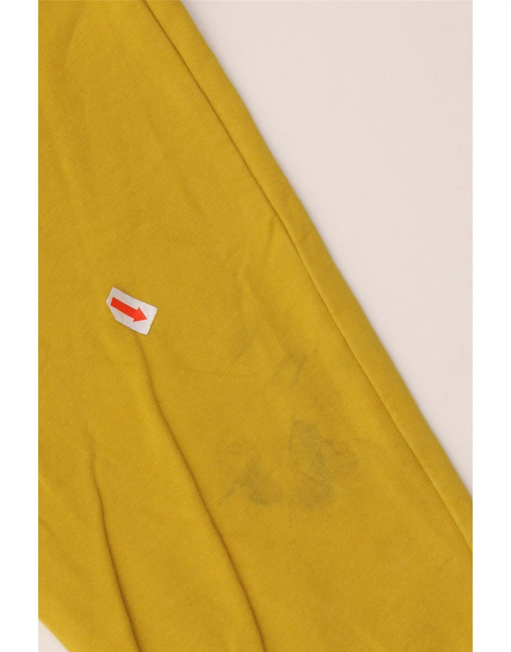 CAT Drenge Grafisk Sweatshirt Jumper 13-14 år Gul Colourblock Bomuld