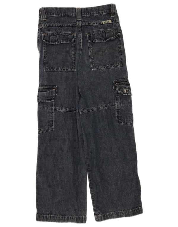 Wrangler Boys Cargo Loose Jeans 11-12 år W24 L25 Blå Bomuld