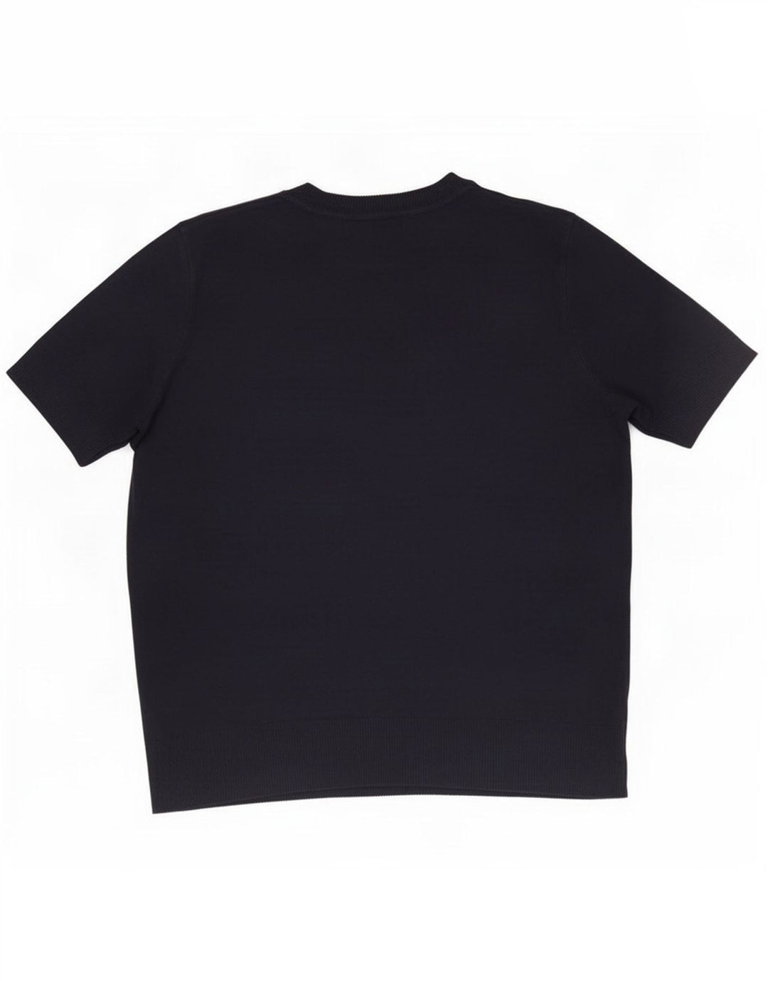 Marks & Spencer Dame Kortærmet Bluse Top UK 12 Medium Navy Blue