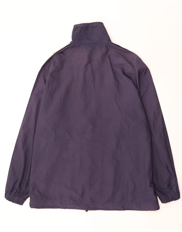 Kappa Regnjakke til mænd UK 42 XL Marineblå Colourblock Polyester