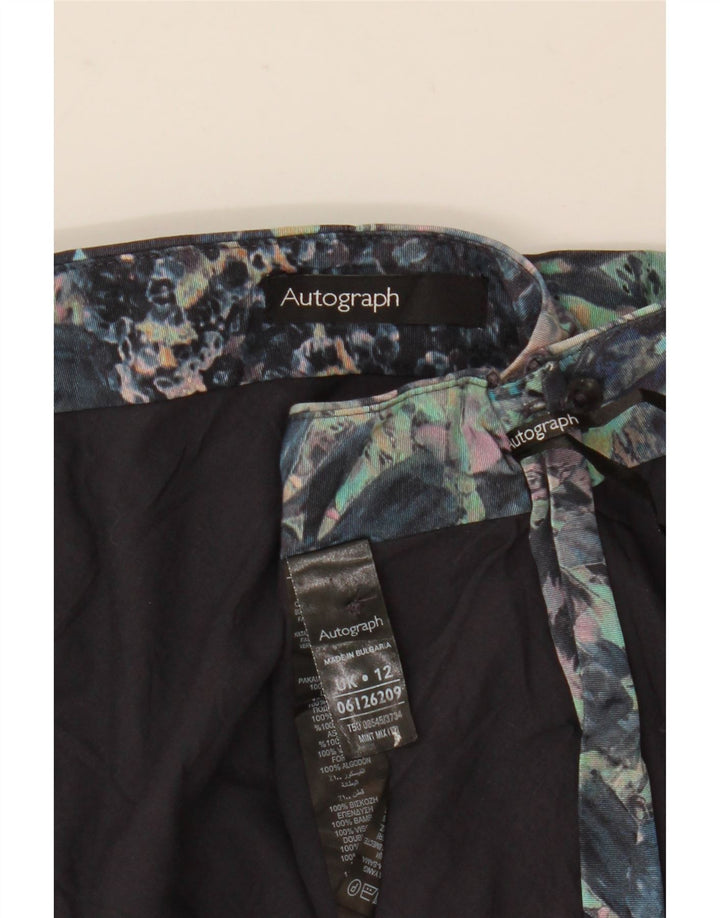 Marks & Spencer Pencil Nederdel til kvinder UK 12 Medium W30 Flerfarvet