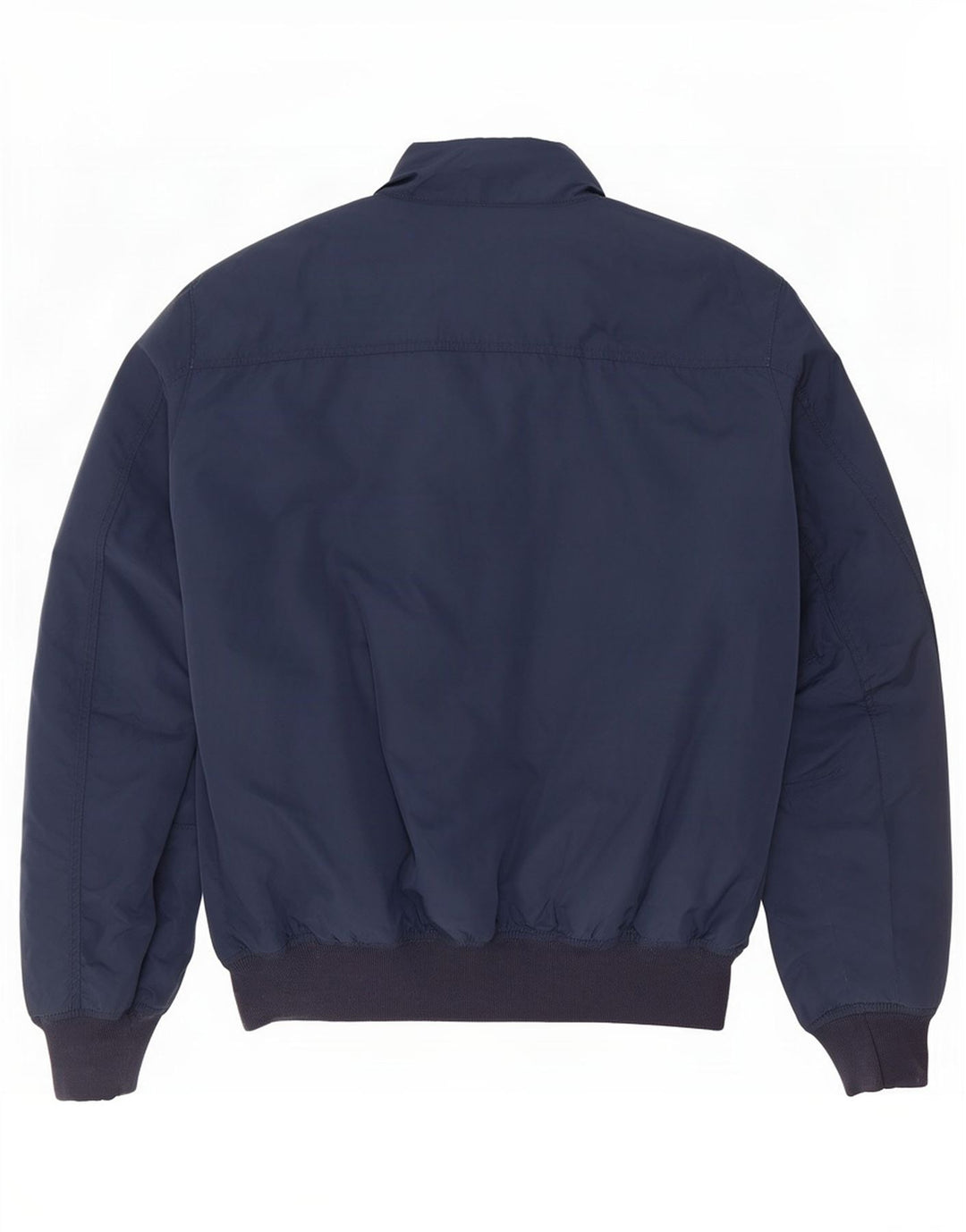 Napapijri Herre Geographic Bomber Jacket UK 40 Large Navy Blue Polyester