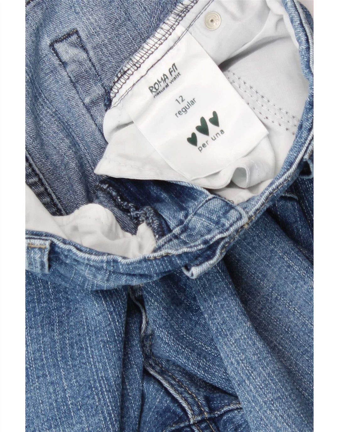 Marks & Spencer Dame Per Una Bootcut Jeans UK 12 Medium W30 L29 Blå