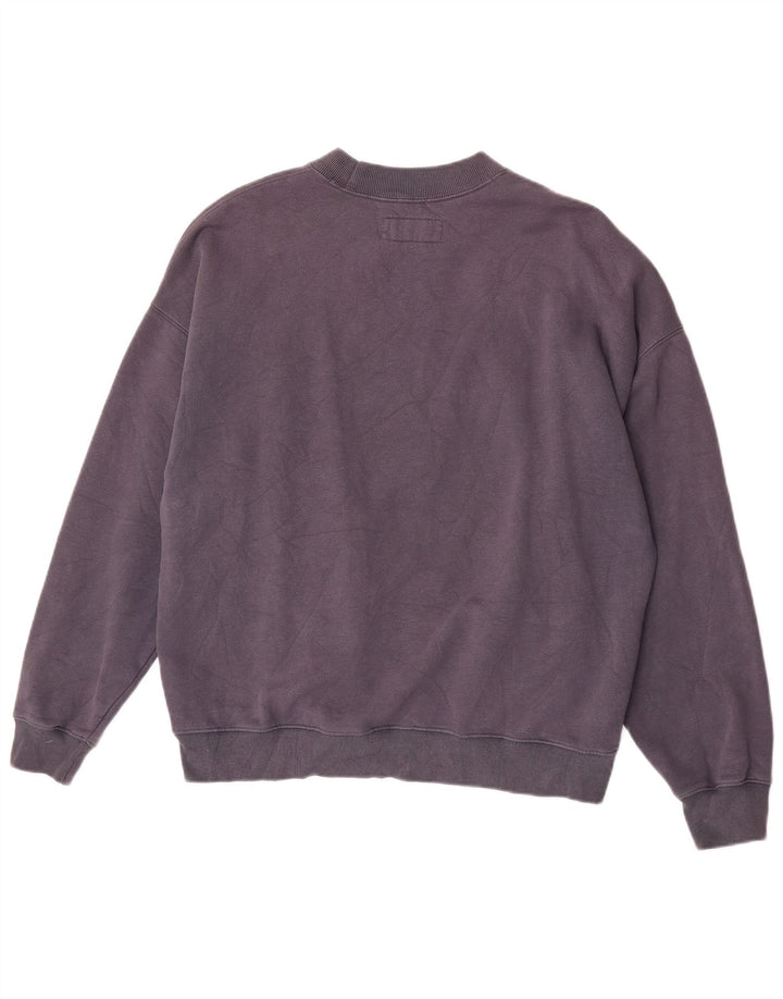 Abercrombie & Fitch Hudson grafisk sweatshirt til kvinder, medium lilla