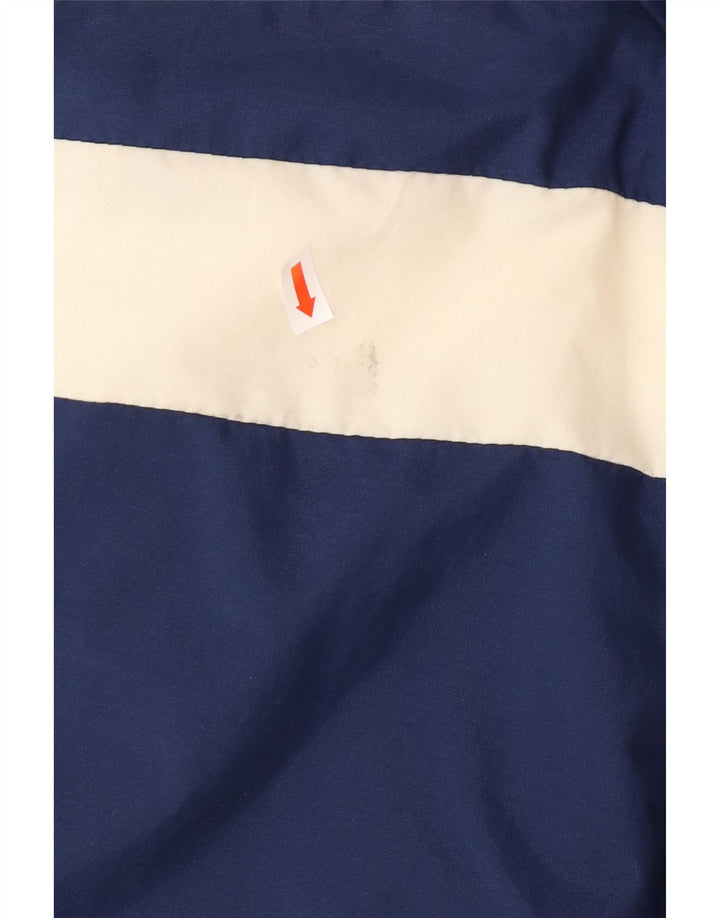 C&A Mens Padded Jacket EU 58 XL Blue Colourblock Polyamide