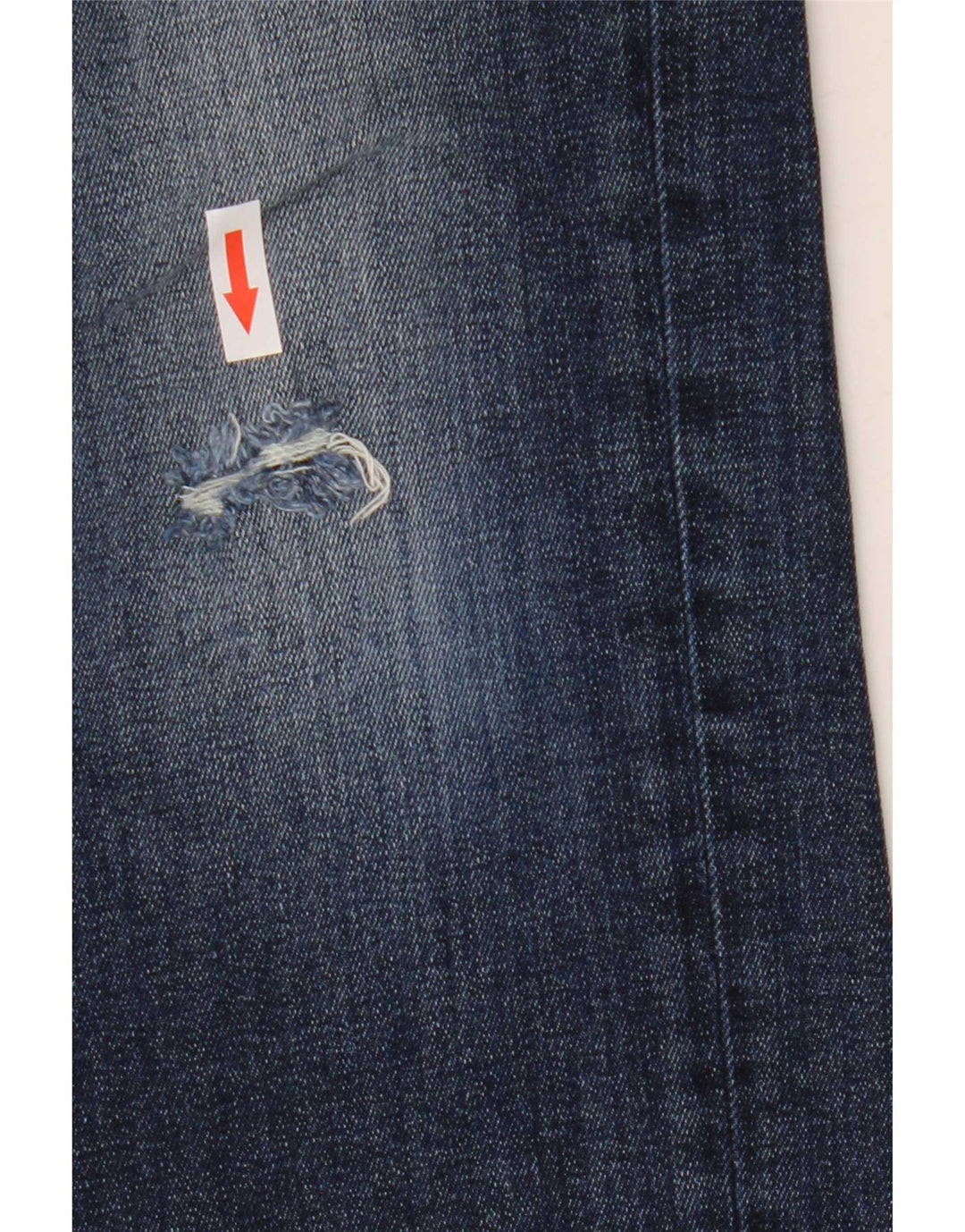 Diesel Womens Waykee Regular Straight Jeans W28 L30 Blue Cotton