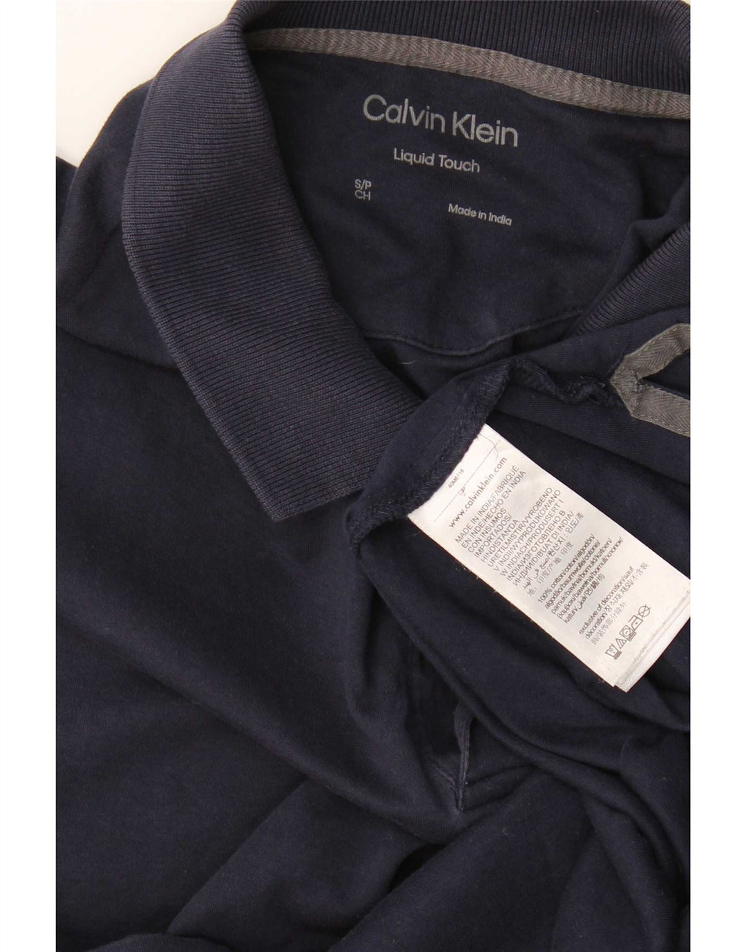 Calvin Klein herre poloskjorte lille marineblå bomuld