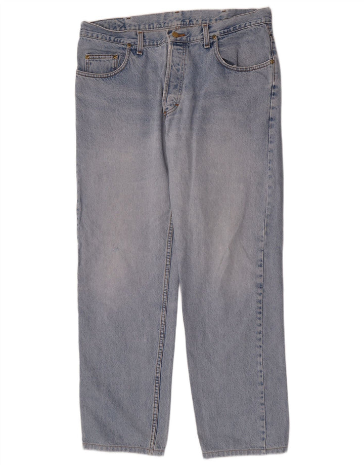 Lee Herre Chicago Straight Jeans W38 L31 Blå Bomuld