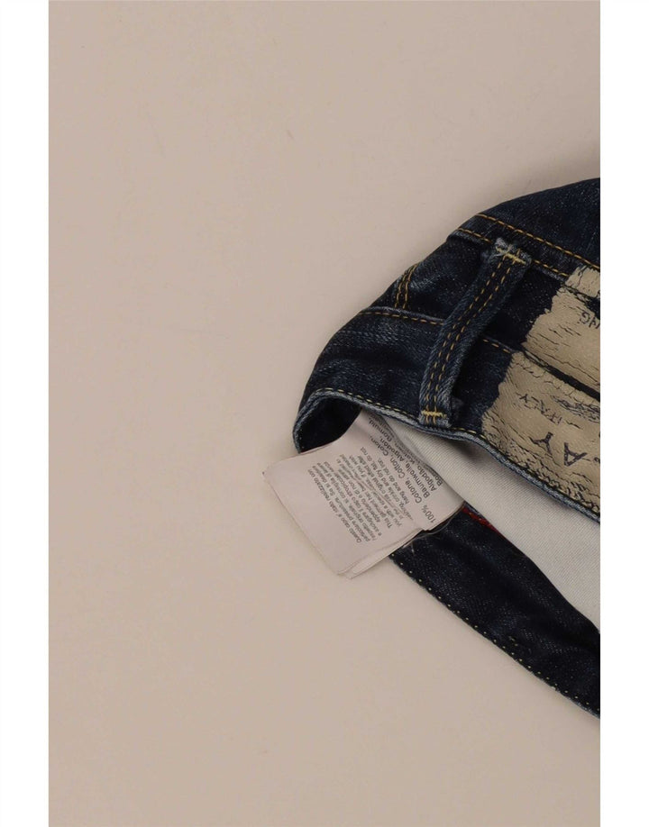 Replay Herre Tirmar Distressed Slim Jeans W30 L28 Blå Bomuld