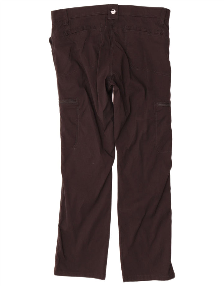 WRANGLER Straight Cargo Bukser til mænd W36 L30 Sort Nylon