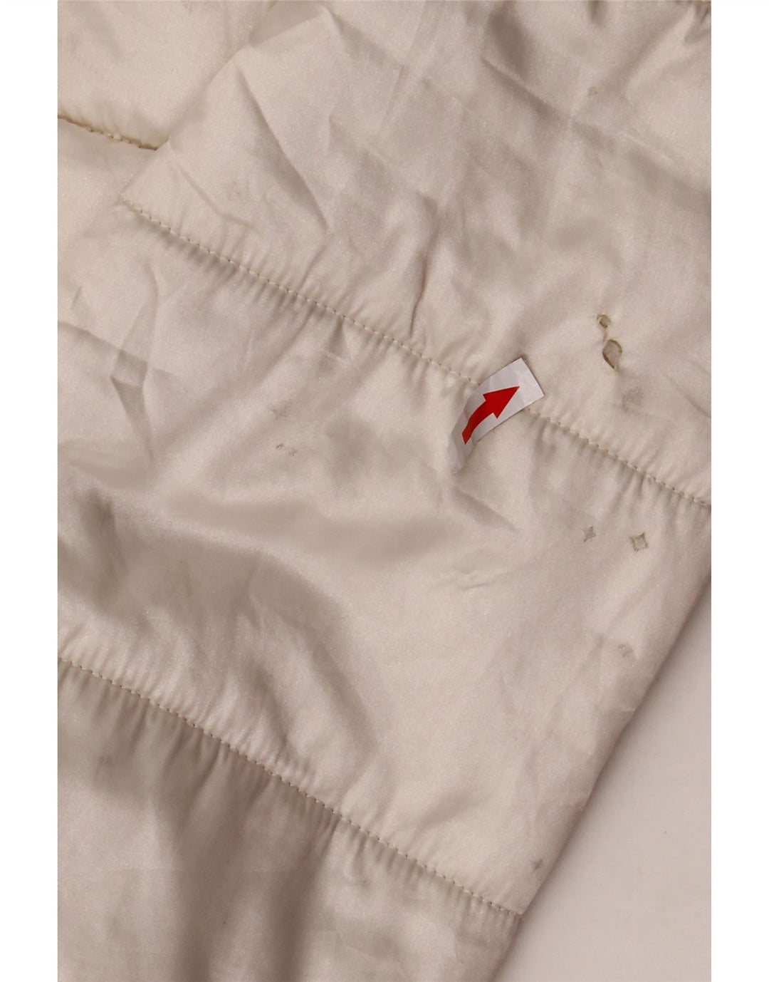 The North Face piger polstret jakke 11-12 år stor råhvid polyester