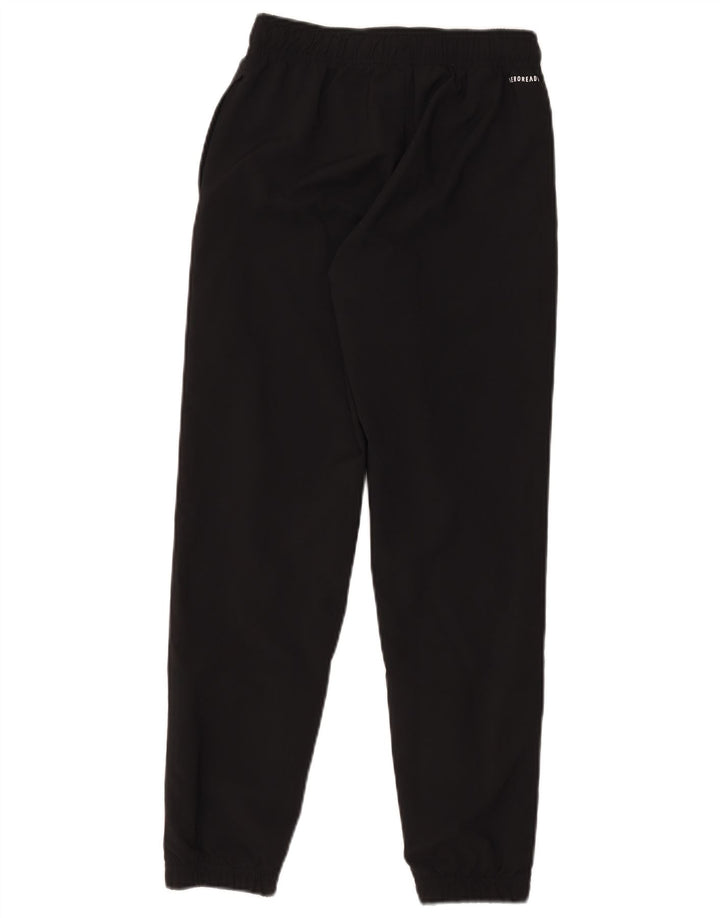 Adidas Drenge Træningsdragt Bukser Joggers 11-12 År Sort Polyester