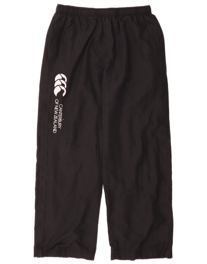 CANTERBURY Grafiske træningsdragtbukser til mænd UK 16 Stor sort polyester