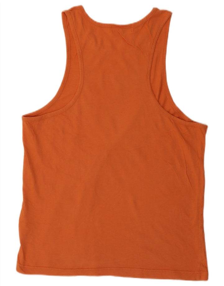 Fila Herrevest Top IT 50 Medium Orange Bomuld