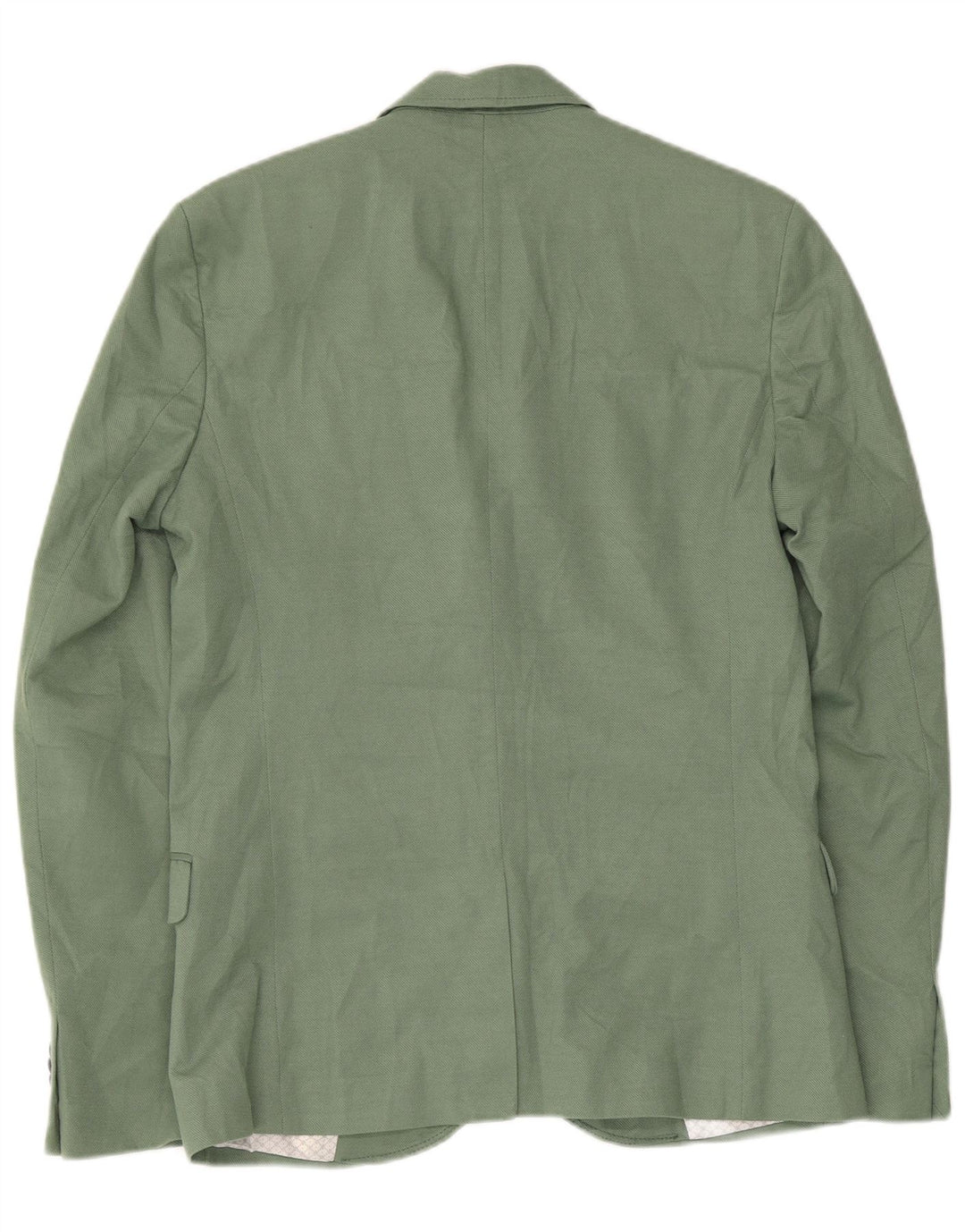 ZARA Herre 2-knaps blazerjakke UK 40 Large Green