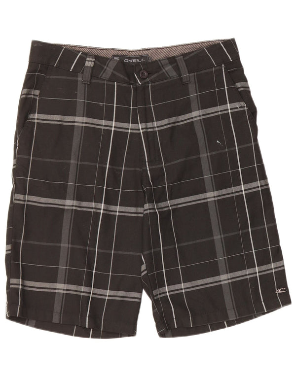 O'Neill chinoshorts til kvinder W32 Medium sort ternet polyester