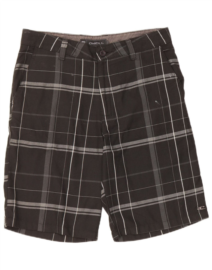 O'Neill chinoshorts til kvinder W32 Medium sort ternet polyester