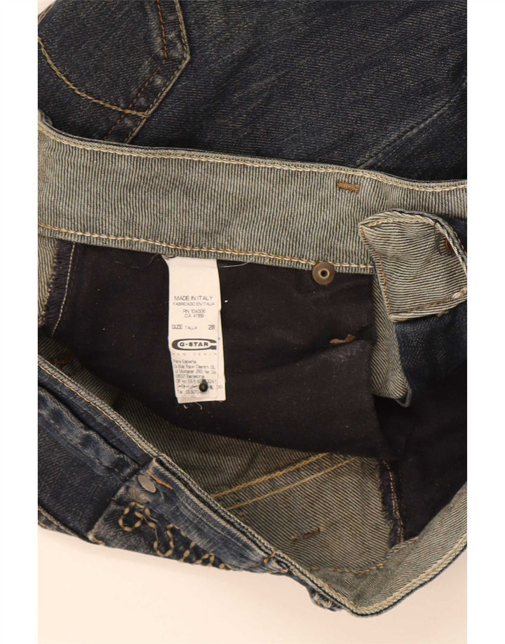 G-Star Womens Cropped Jeans W28 L25 Marineblå Bomuld