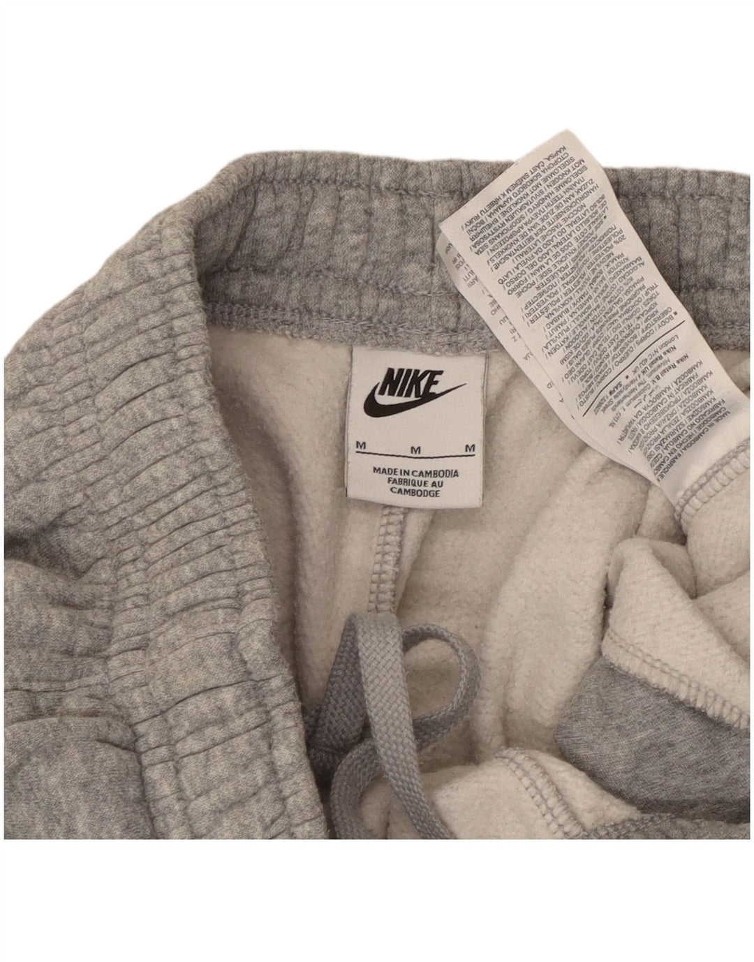 Nike Herre Crop Cargo træningsdragt Bukser Joggers Medium Grey Flecked Bomuld