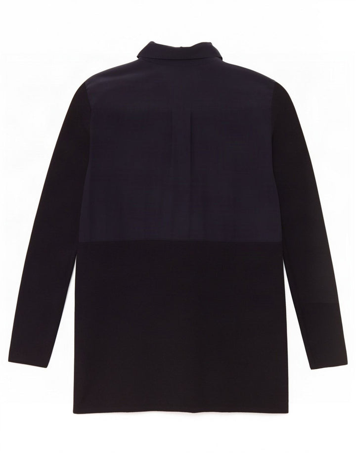 Cos Dame Jumper Dress UK 10 Small Navy Blue Wool