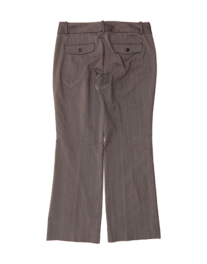 DOCKERS Womens Casual Trousers US 12 Large W32 L29 Grey Herringbone Vintage Dockers and Second-Hand Dockers from Messina Hembry 